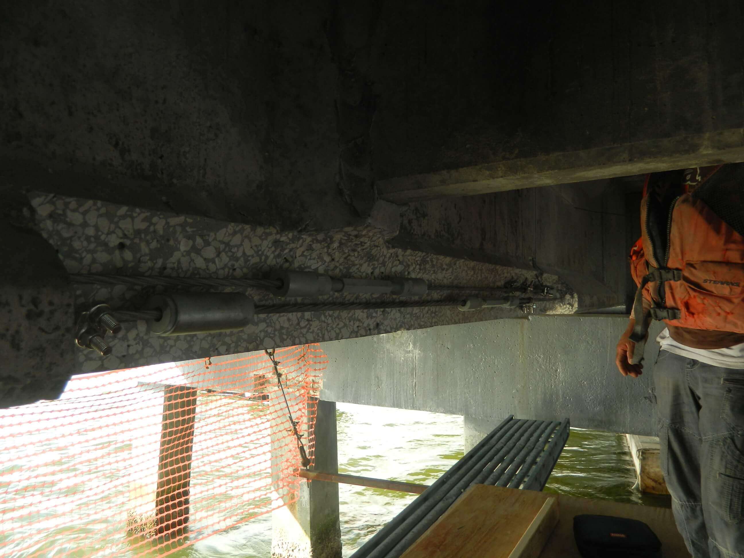 Tensioned Strand repair M J Construction