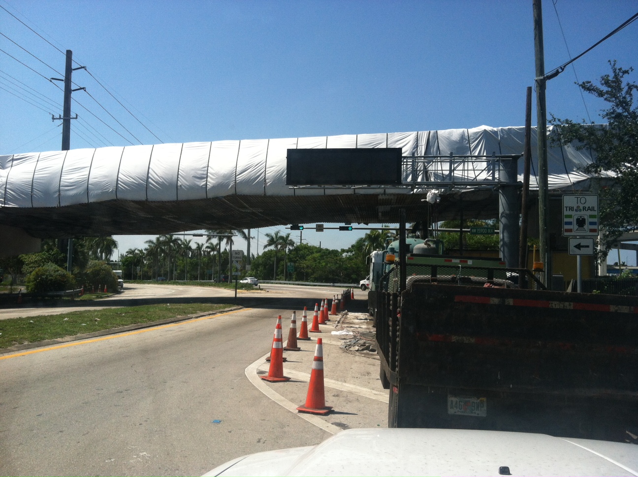 Bridge painting and lead abatement M J Construction